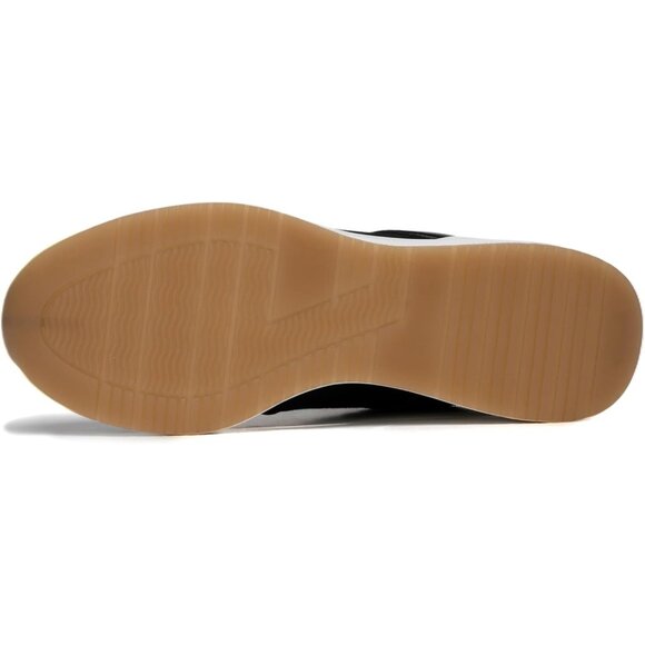 Cestfini Women Black Wedge High Heeld Lace Up Daily Wear Sneaker for Casual - Picture 4 of 6